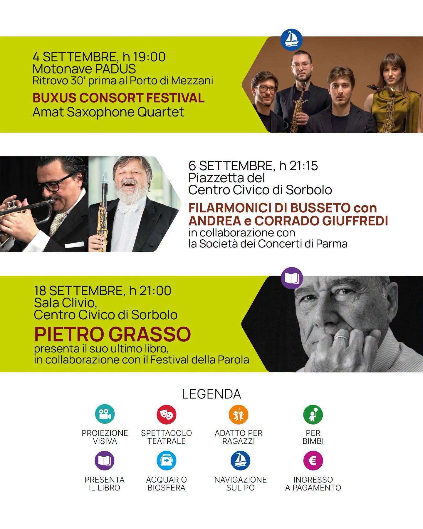 Festival 2026 sul Po- Sorbolo