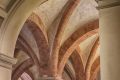 Particolare delle arcate site nella cripta del Duomo di Fidenza