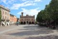 Piazza Garibaldi vista palazzo comunale - Fidenza