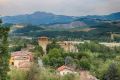 View of Varano de &#039;Melegari castle from the Monte hamlet