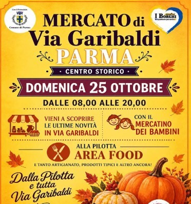 Mercato di Via Garibaldi a Parma