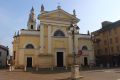 Facciata Chiesa Collegiata della Beata Vergine Annunciata in Piazza Garibaldi - San Secondo